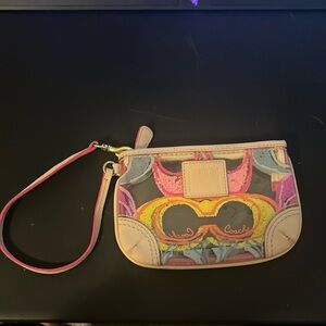 RARE Vintage Coach Wristlet